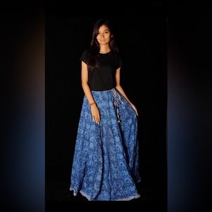 Indian Handmade Block Print Skirt